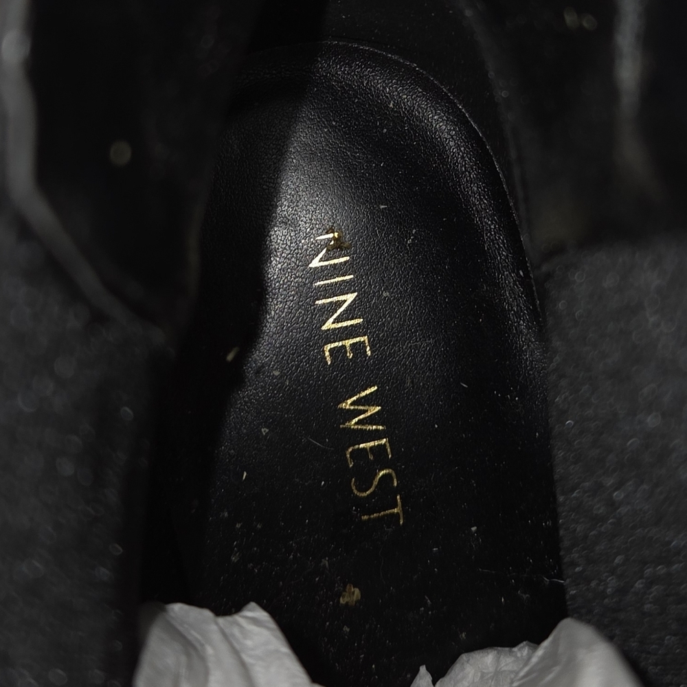 Nine West Brown Leopard Ankle Booties - Picture 5 of 6